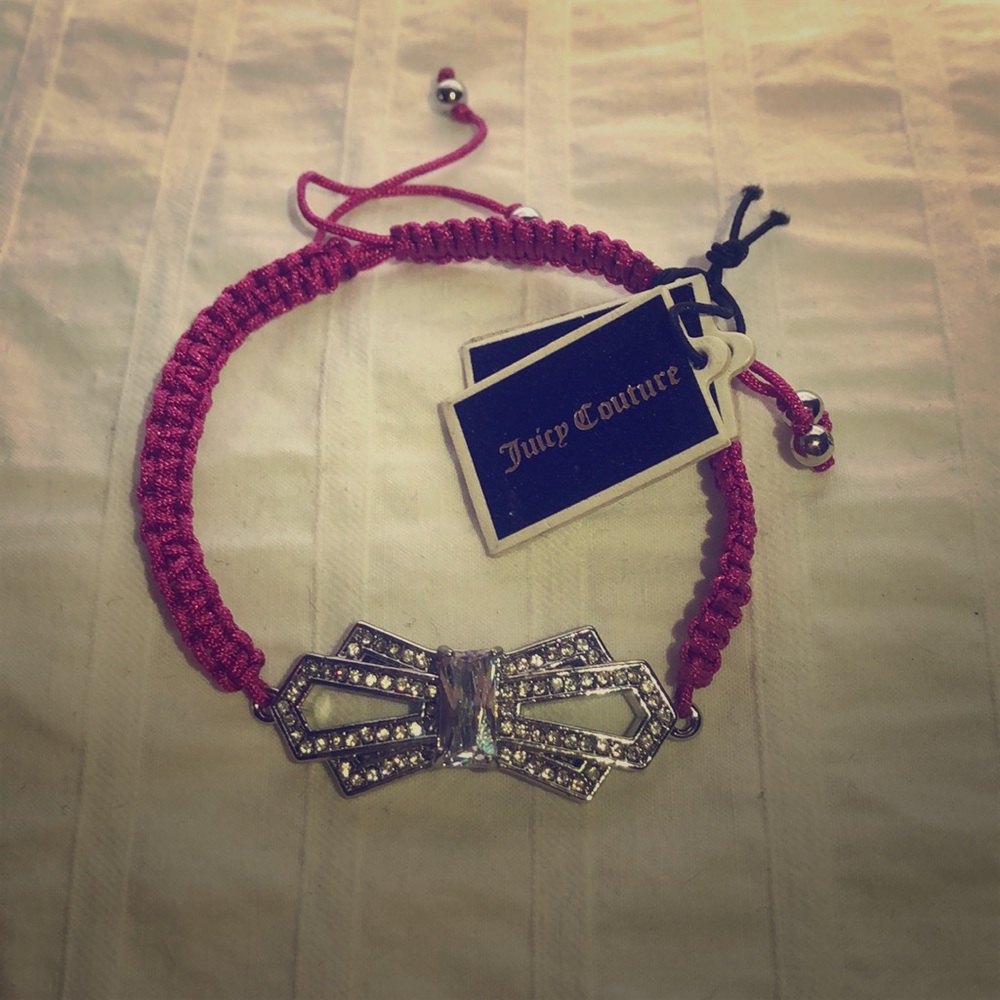 Juicy Couture bow bracelet